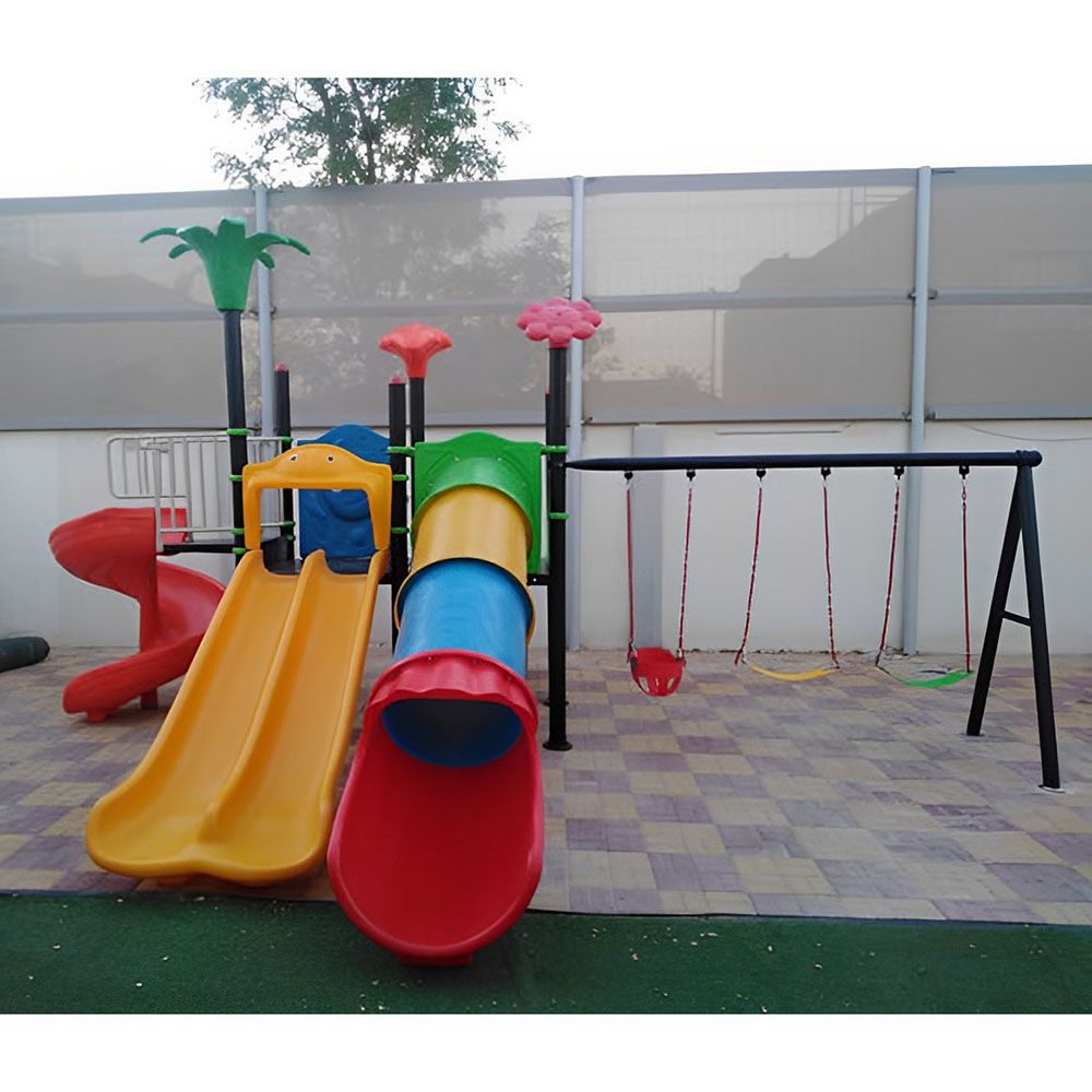 Myts - Activity Playcentre With Slides And 3 Swings