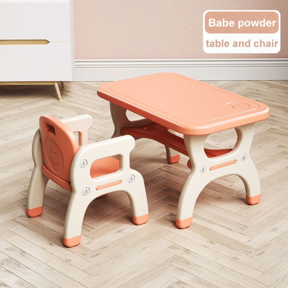 Myts - Kids Table With 2 Chairs - Orange