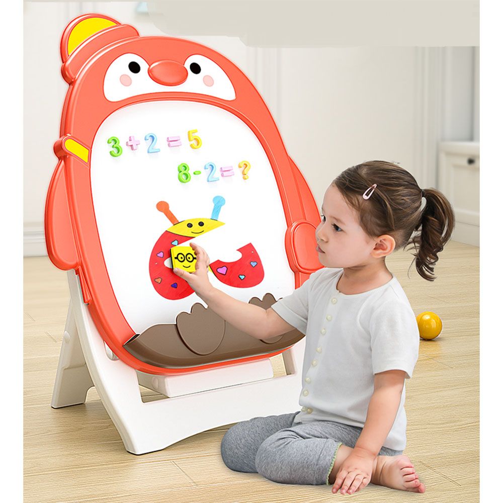 Myts - Penguin Kids Writing & Drawing Board - Red