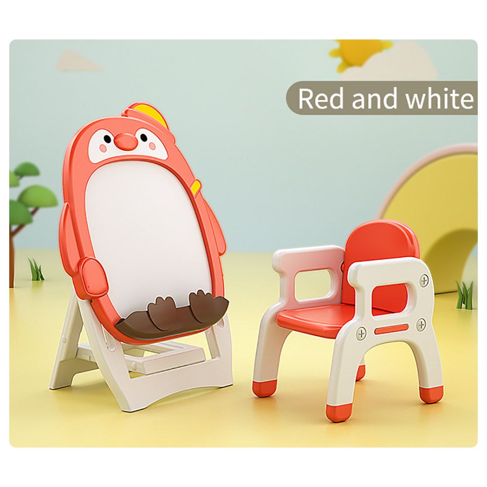 Myts - Penguin Kids Writing & Drawing Board - Red