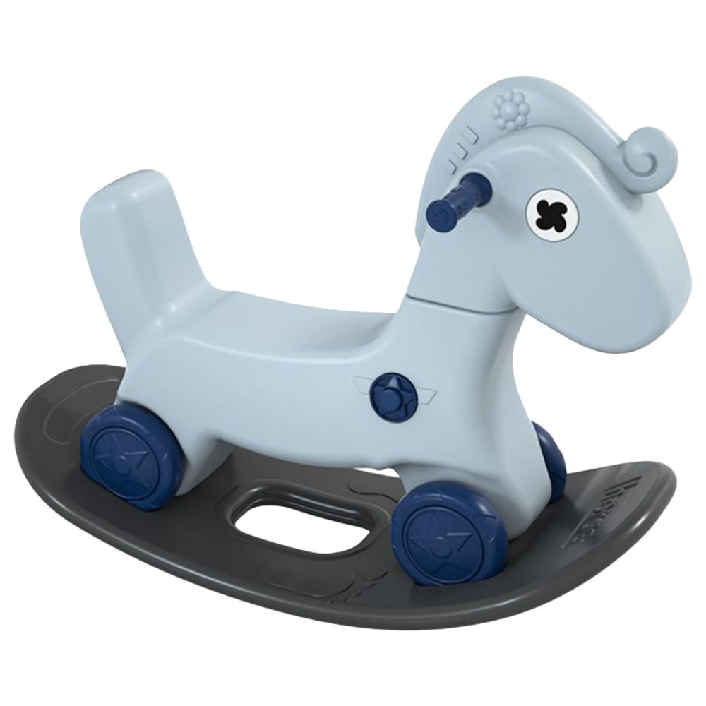 Myts - Rocking Multifunctional Horse For Kids - Blue