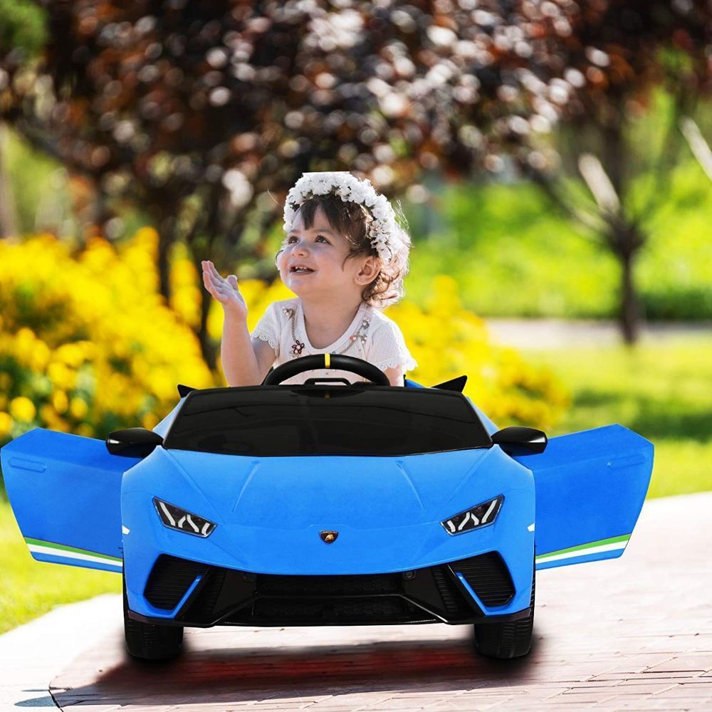 Myts - Licensed Lamborghini Huracan Kids Ride-on - Blue