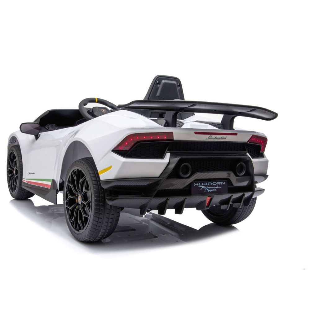 Myts - Licensed Lamborghini Huracan Kids Ride-on - White