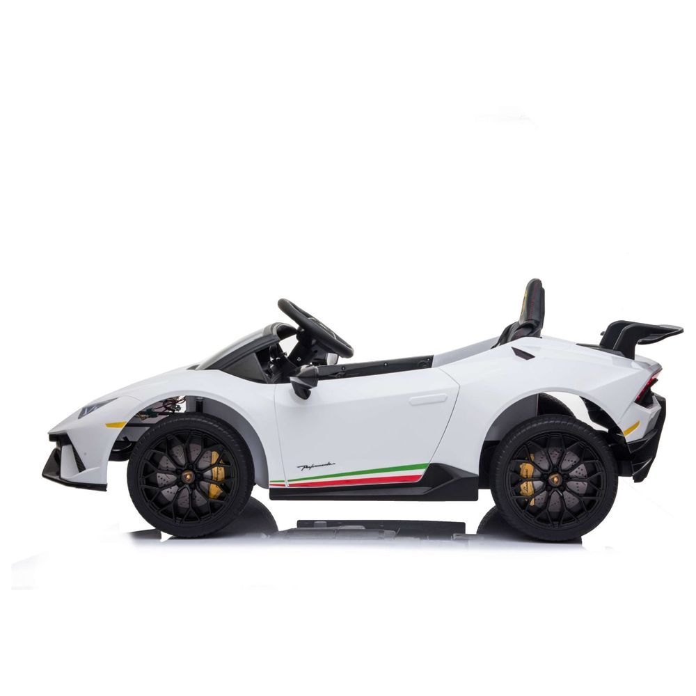 Myts - Licensed Lamborghini Huracan Kids Ride-on - White