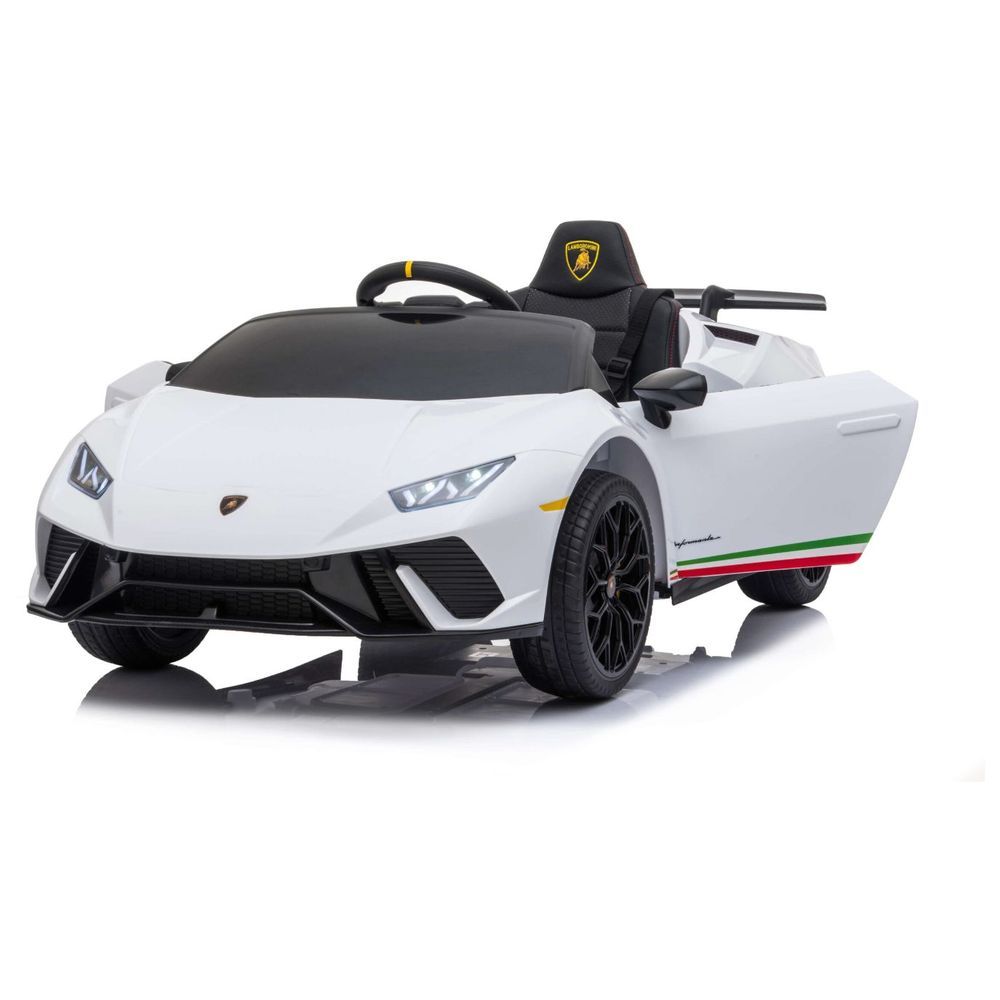 Myts - Licensed Lamborghini Huracan Kids Ride-on - White