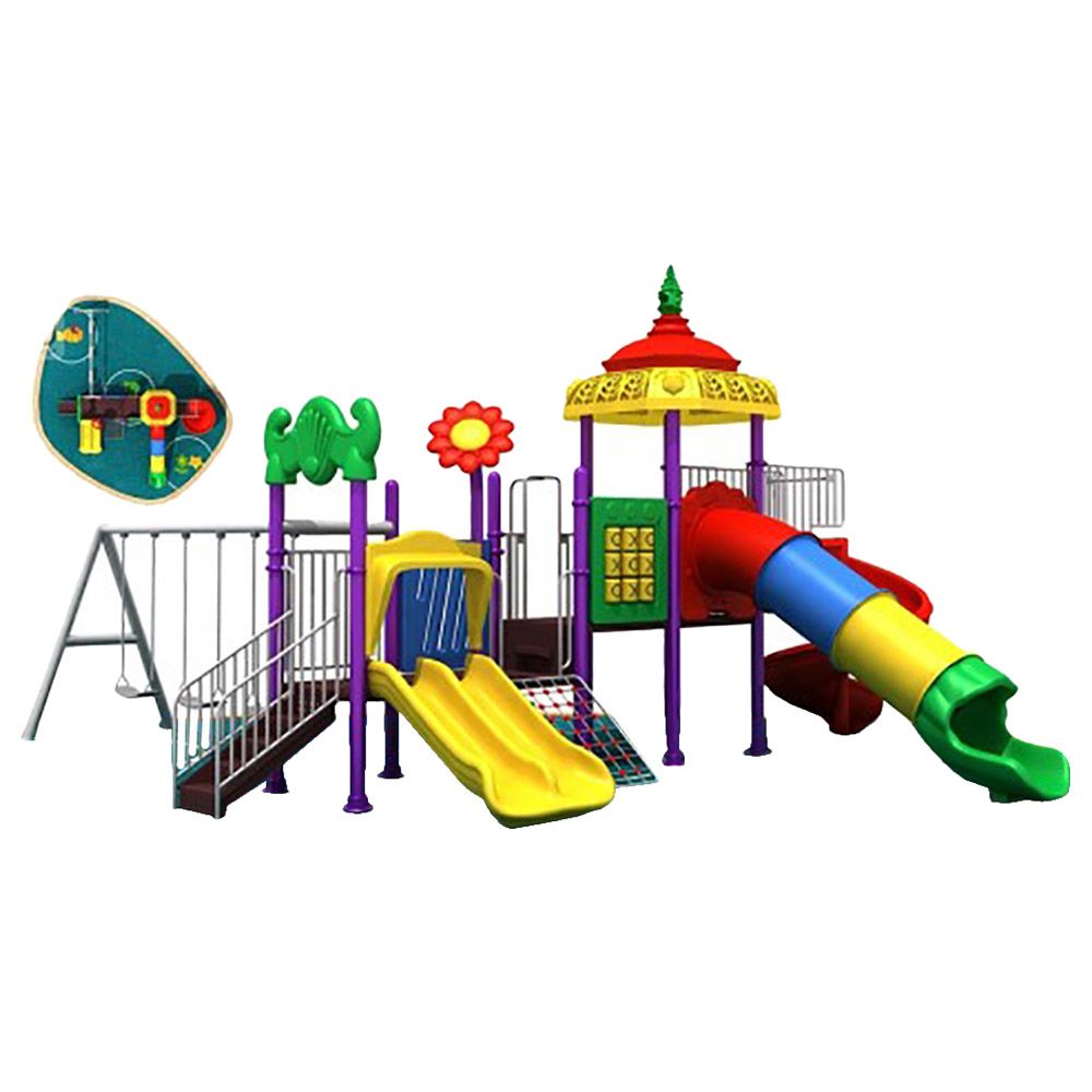 Myts - Mega Primary Playground With Swings And Slides