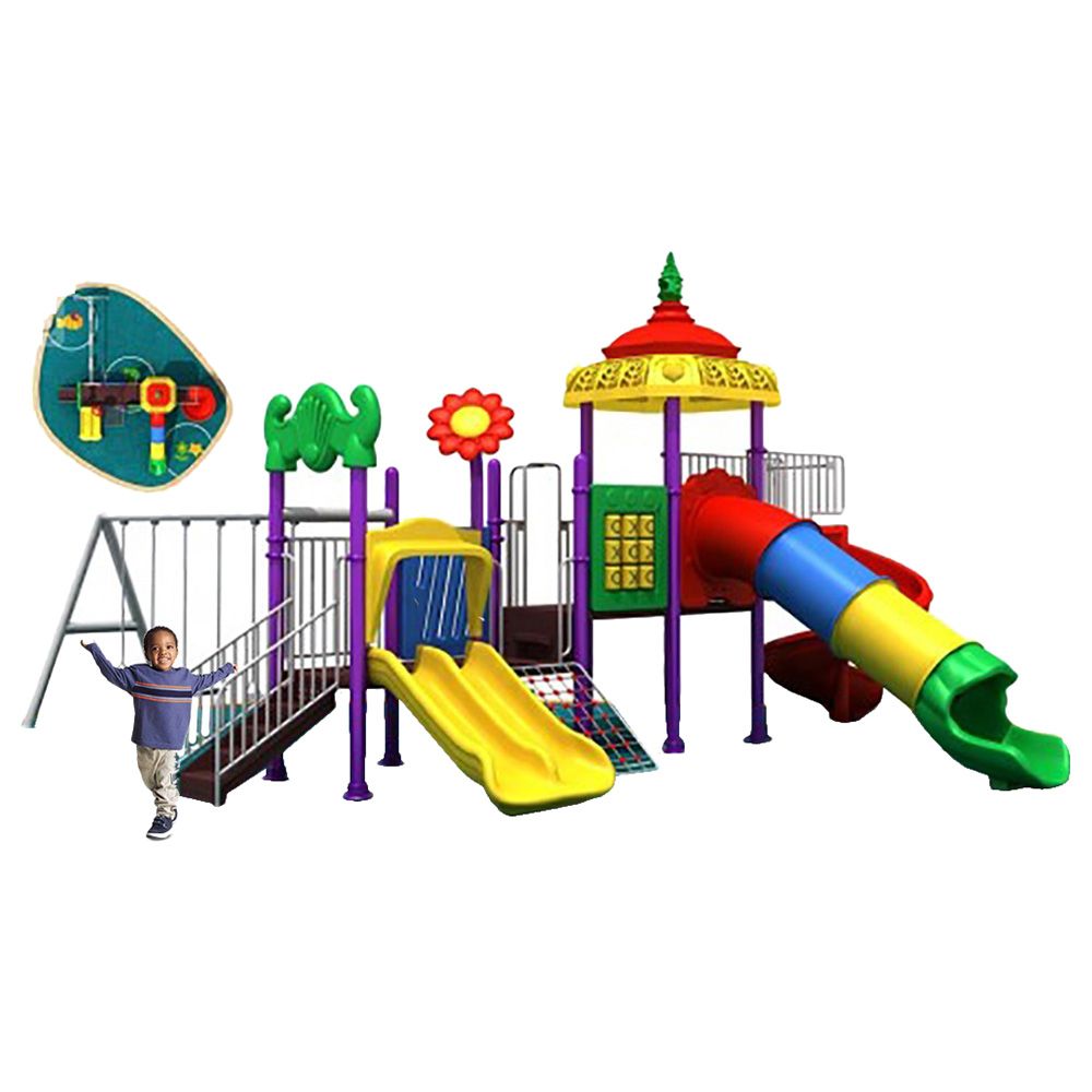 Myts - Mega Primary Playground With Swings And Slides