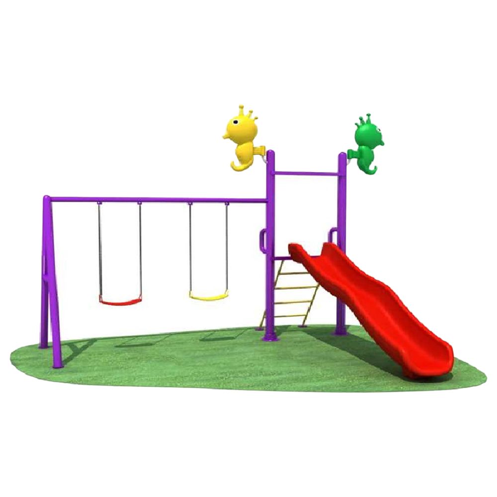 Myts - Mega Kids Pinokiyo Style Slide And Swing