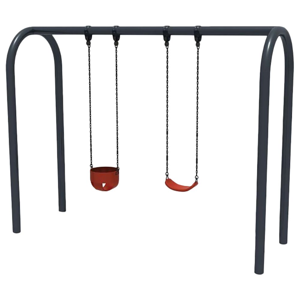 Myts - Metal 2 Seater Swing For Kids - Assorted