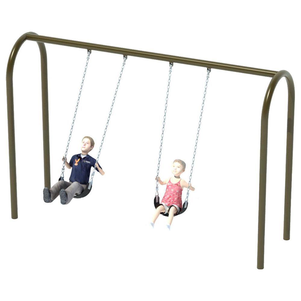 Myts - Metal 2 Seater Swing For Kids - Assorted