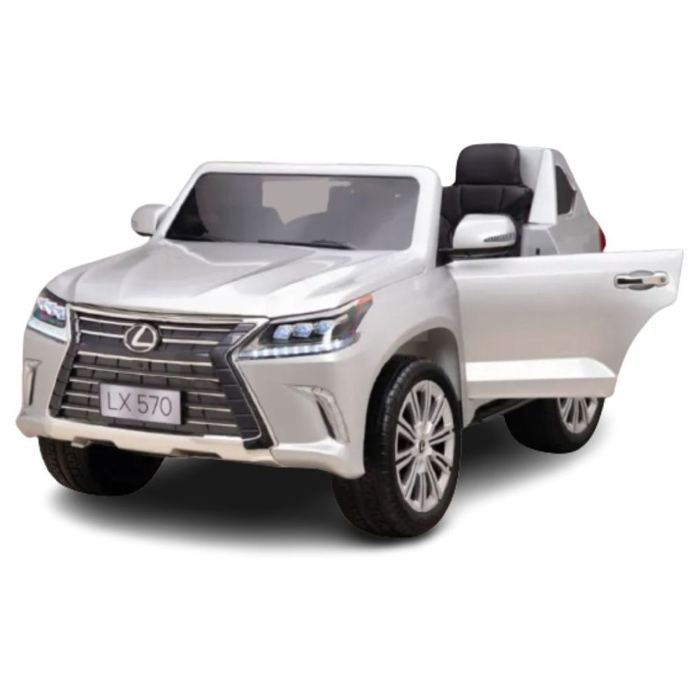 Myts - 4X4 Lexus LX570 2X12V Kids Ride On Car - Silver