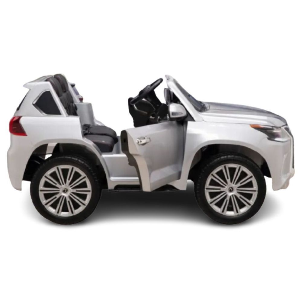 Myts - 4X4 Lexus LX570 2X12V Kids Ride On Car - Silver