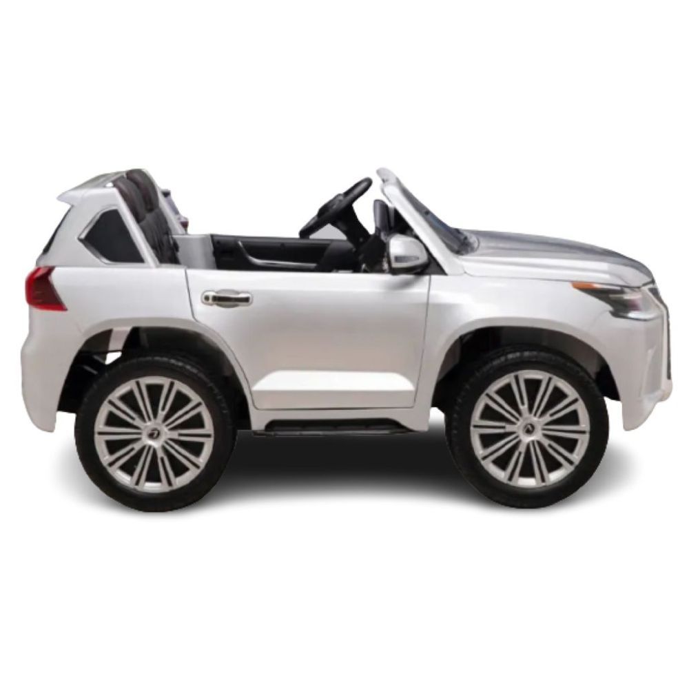 Myts - 4X4 Lexus LX570 2X12V Kids Ride On Car - Silver