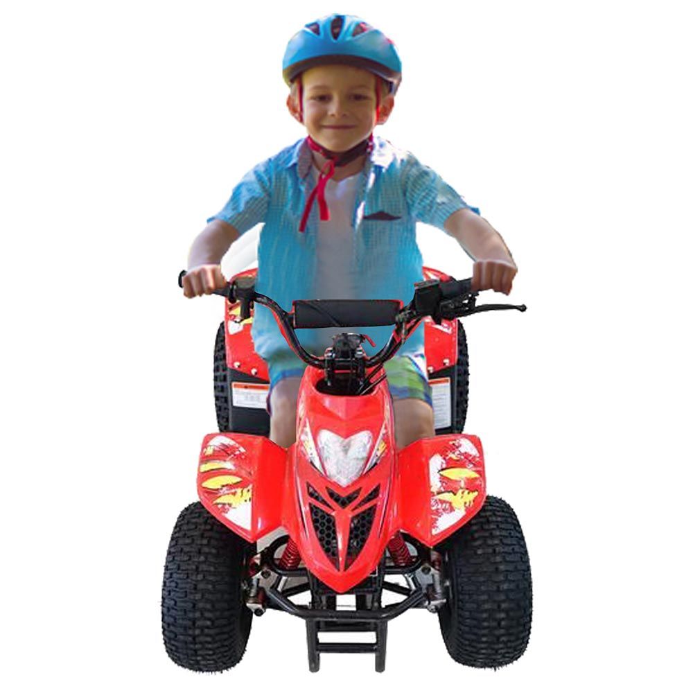 Myts - Kids Pro 80cc Fully Automatic Atv Quad Bike  - Red