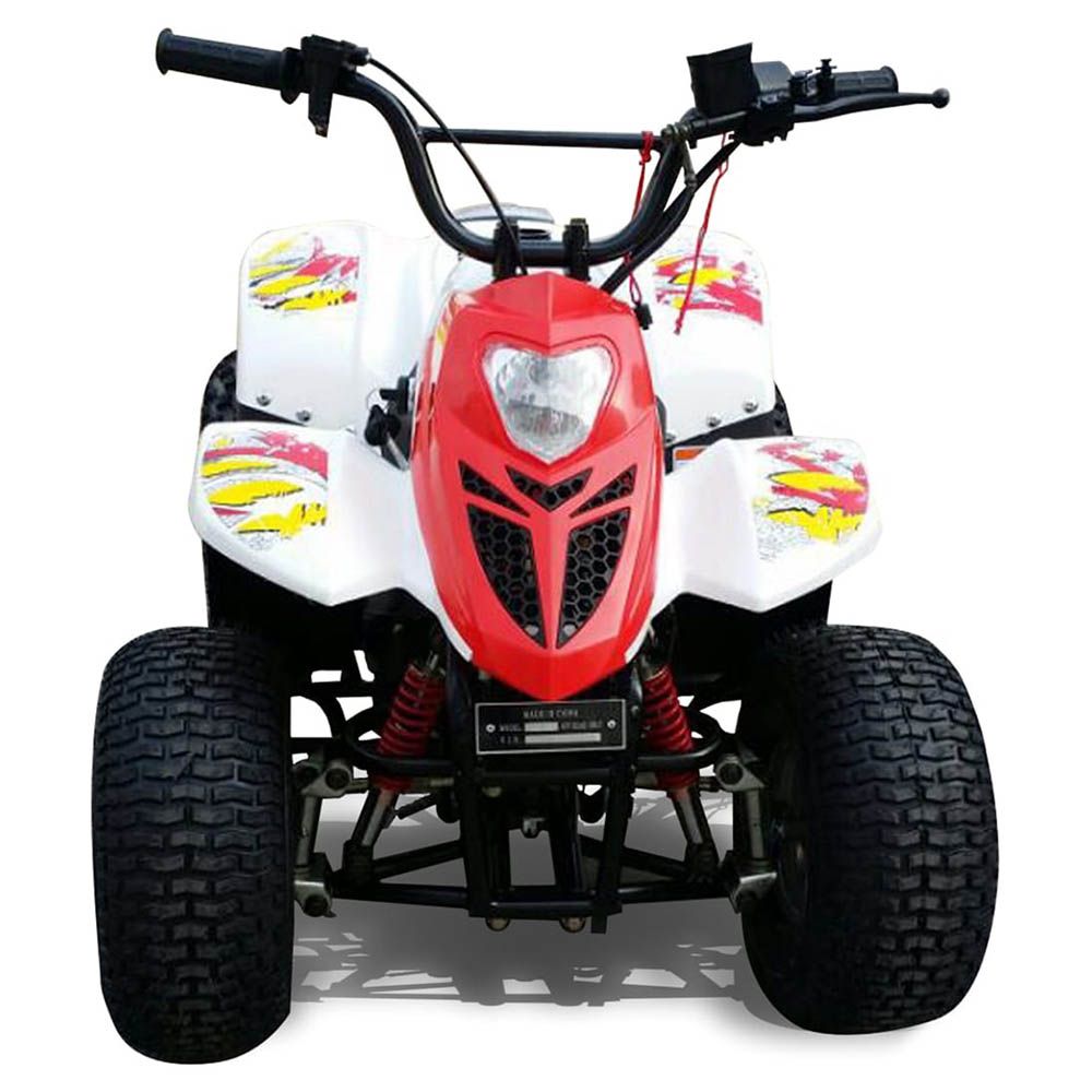 Myts - Kids Pro 80cc Fully Automatic Atv Quad Bike - White