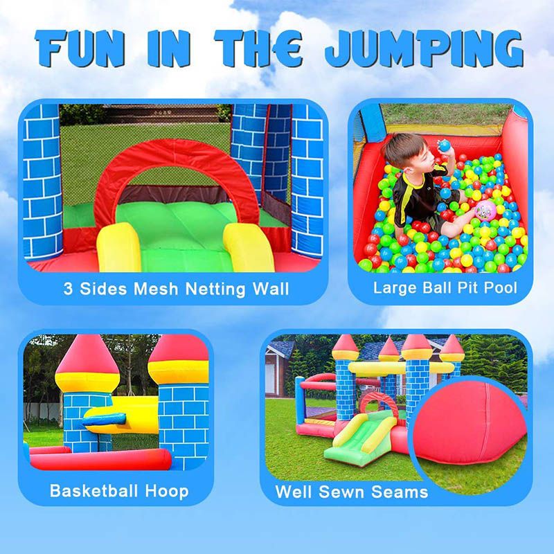 Myts - Inflatable Bounce House Jumping Bouncy Castle House