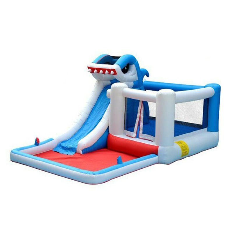 Myts - Inflatable Shark Water Slide Bounce House Jumper