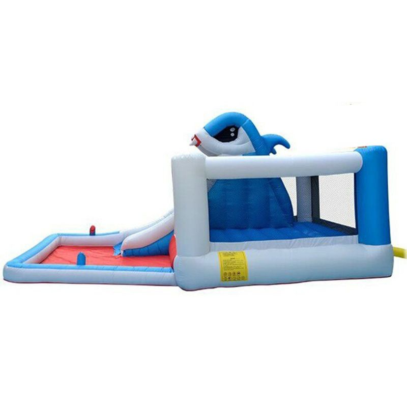 Myts - Inflatable Shark Water Slide Bounce House Jumper