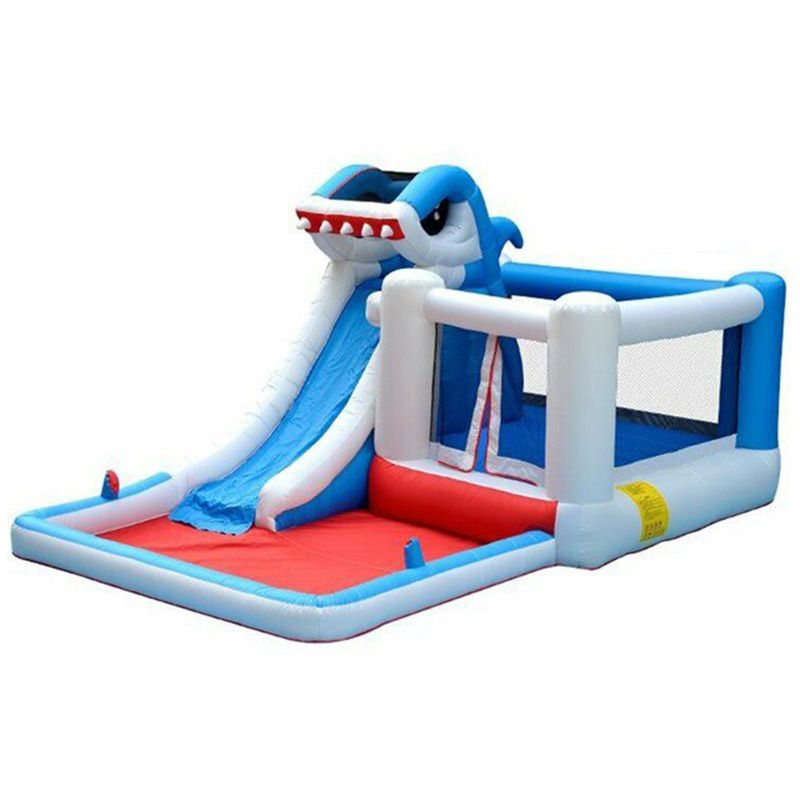 Myts - Inflatable Shark Water Slide Bounce House Jumper