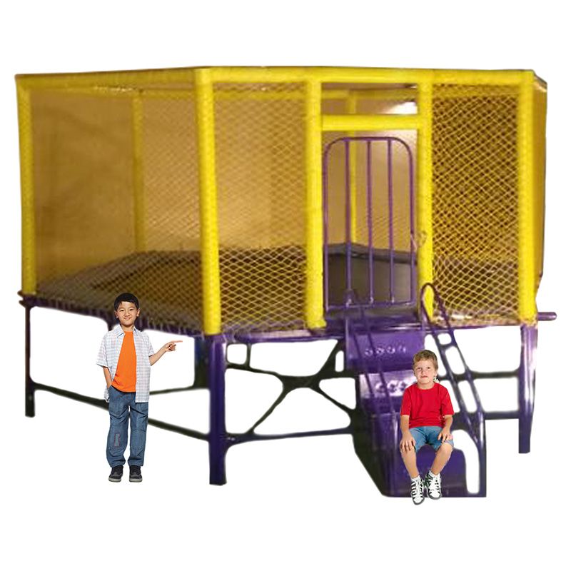 Myts - Flipout Bounce Kids Trampoline 10 feet