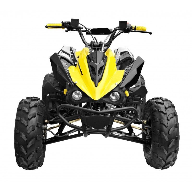 Myts - 125cc Quad ATV Bike Without Reverse For Kids - Yellow