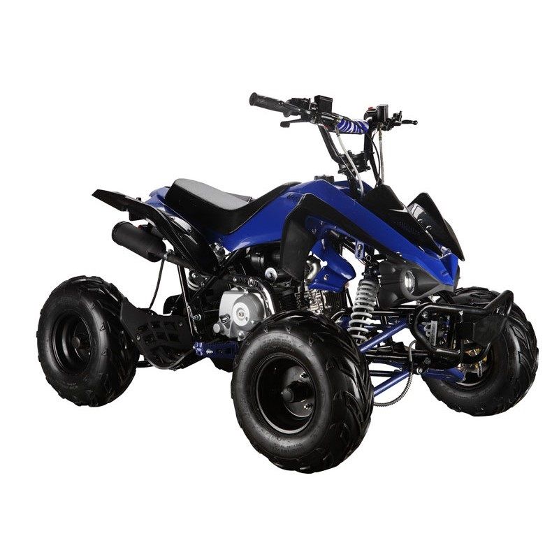 Myts - 125cc Quad ATV Bike Without Reverse For Kids - Blue