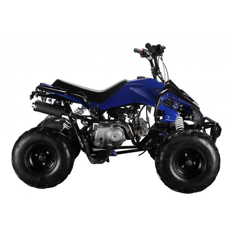 Myts - 125cc Quad ATV Bike Without Reverse For Kids - Blue