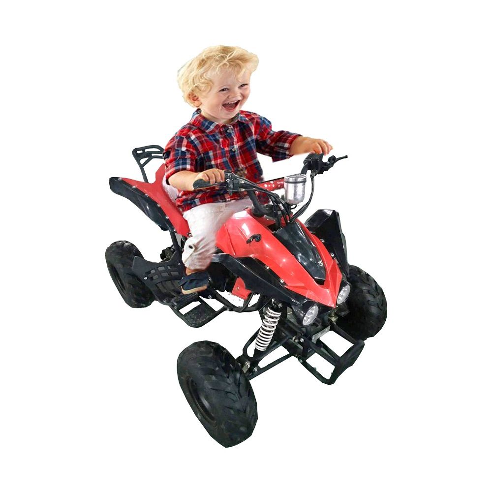 Myts - 125cc Quad ATV Bike Without Reverse For Kids - Red