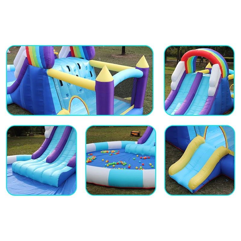 Myts - Summer Fun Inflatable Bounce W/ Slide & Pool