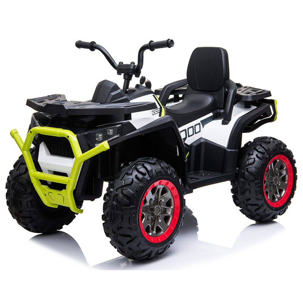 Myts - 12V Kids Electric ATV Quad Ride On - White