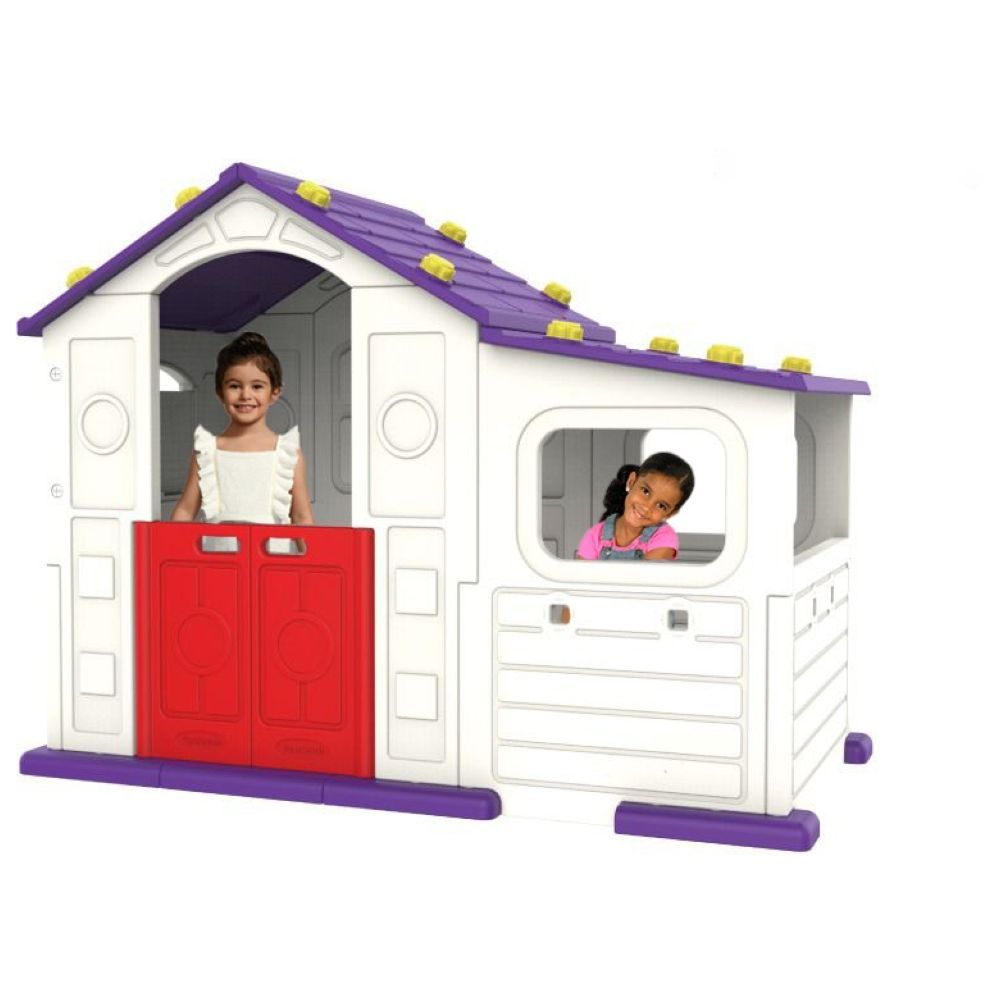 MYTS - Indoor Activity Playhouse W/ Play Cabin Purple