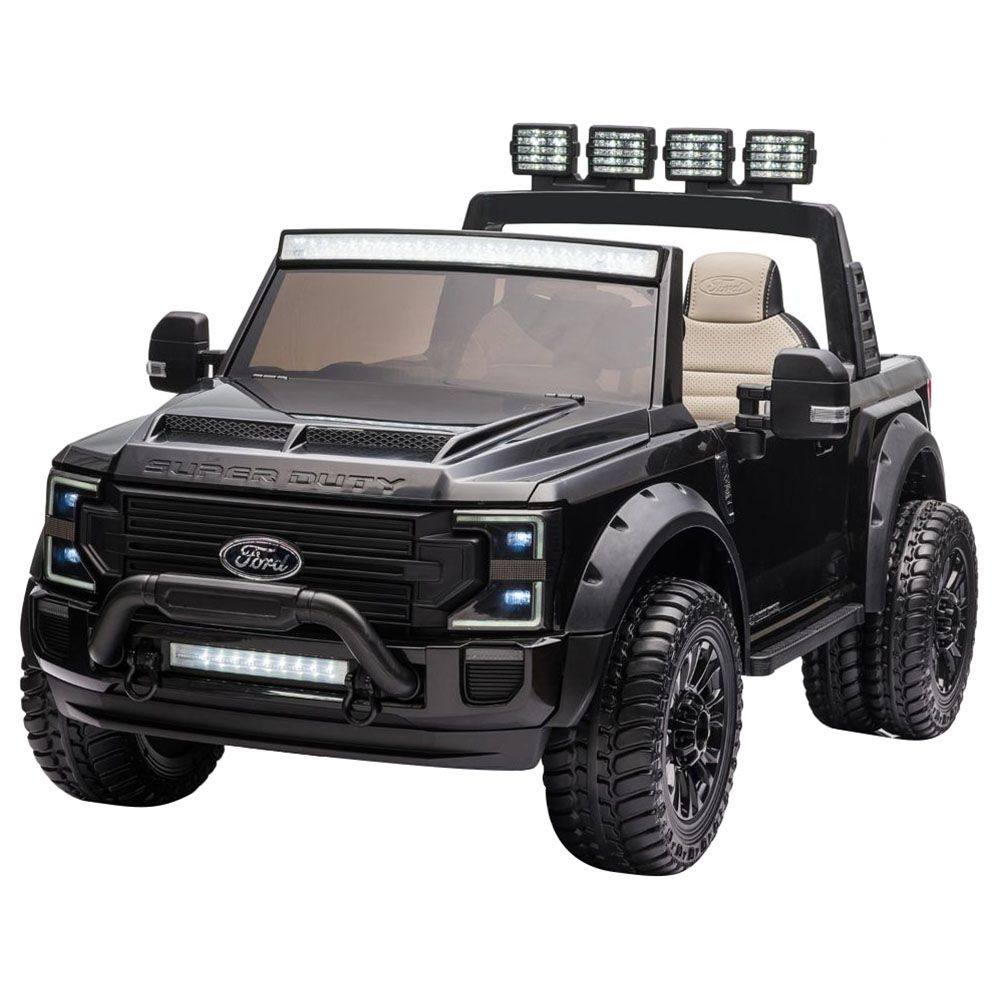 Myts - Ford F450 Custom Edition 12V Ride On Truck - Black