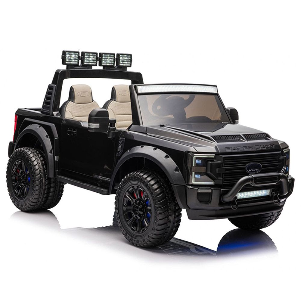 Myts - Ford F450 Custom Edition 12V Ride On Truck - Black