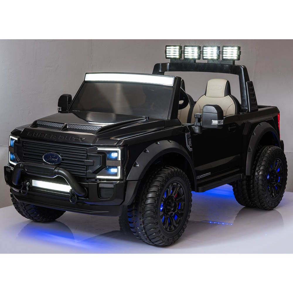 Myts - Ford F450 Custom Edition 12V Ride On Truck - Black