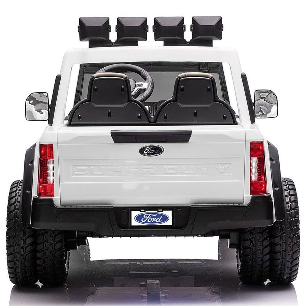 Myts - Ford F450 Custom Edition 12V Ride On Truck - White