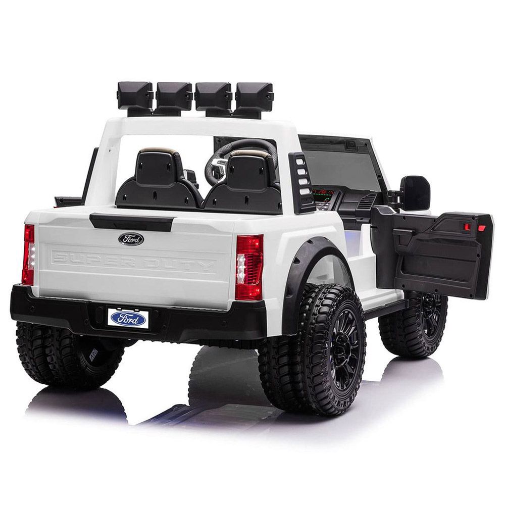 Myts - Ford F450 Custom Edition 12V Ride On Truck - White