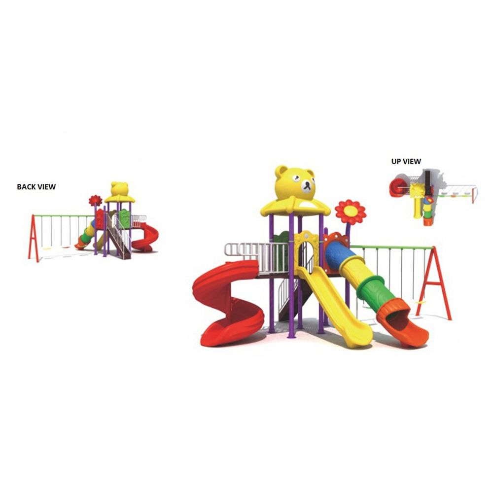 Myts - Tube Slide Teddy Top Multi Centre For Kids