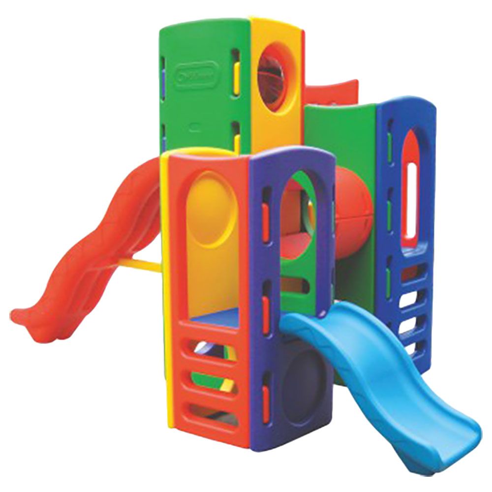 Myts Composite Play Structure W/ Slide & Tunnel