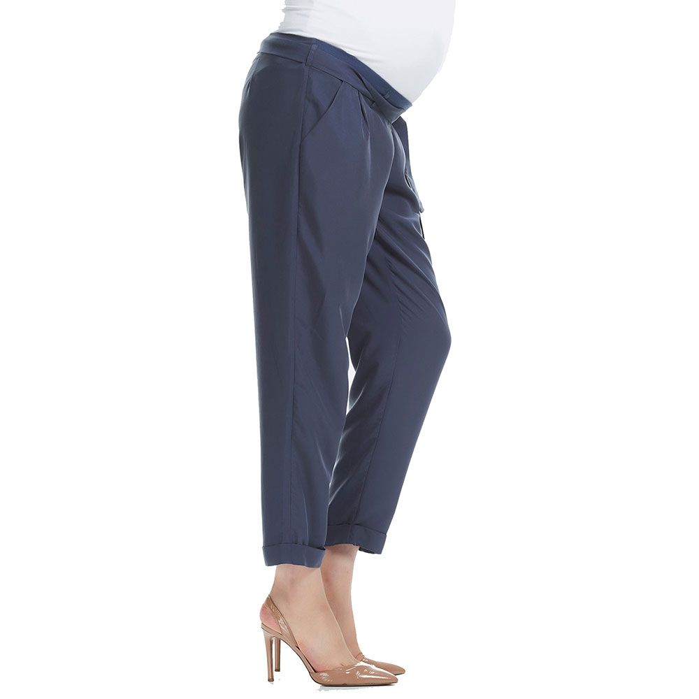 Mums & Bumps - Soon Shiloh Maternity Pant - Blue