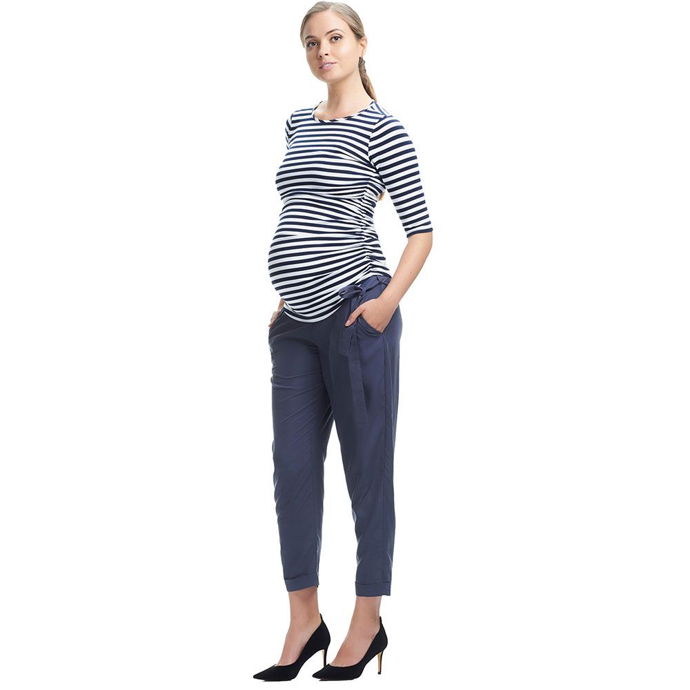 Mums & Bumps - Soon Shiloh Maternity Pant - Blue