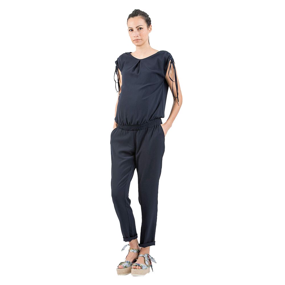 Mums & Bumps - Attesa Maternity Jumpsuit - Blue