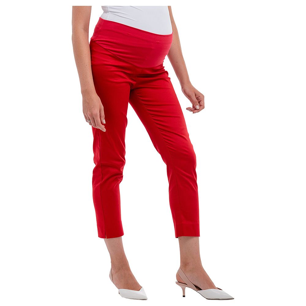 Mums & Bumps - Pietro Brunelli Dylan Maternity Pants - Red 