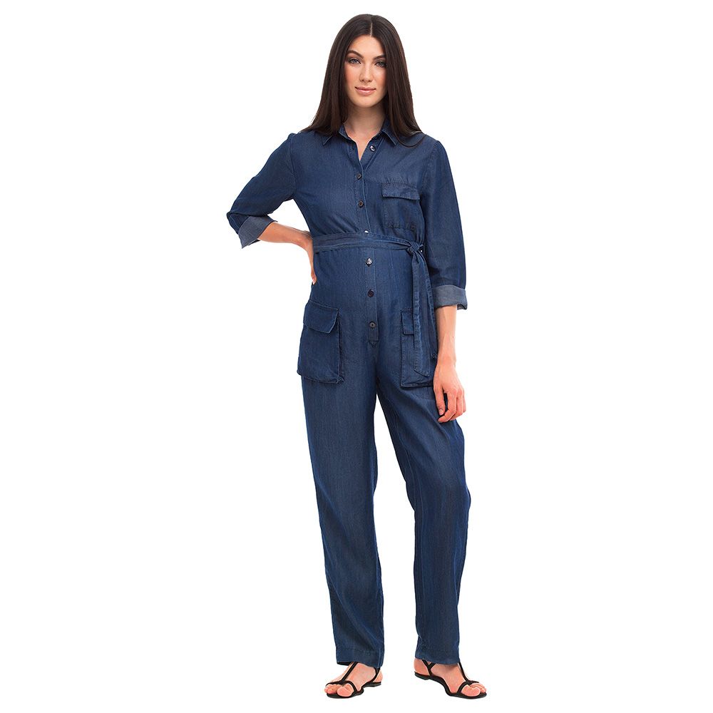 Mums & Bumps Pietro Brunelli Amelia Maternity Jumpsuit Jeans