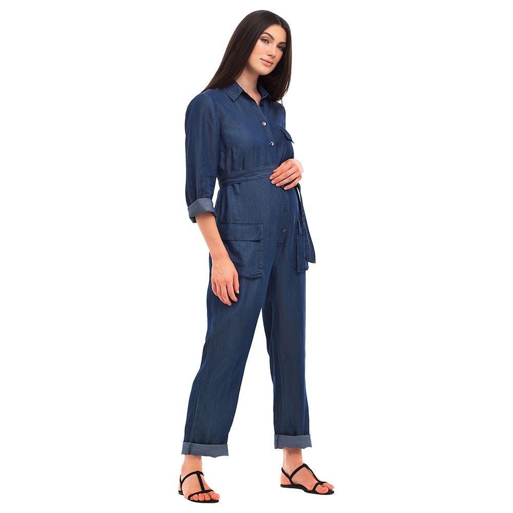 Mums & Bumps Pietro Brunelli Amelia Maternity Jumpsuit Jeans