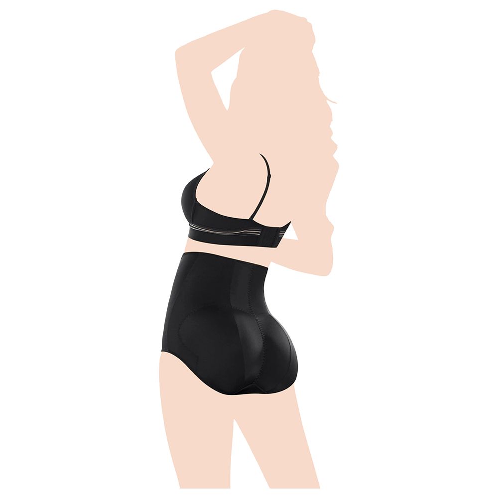 Mums & Bumps - Leonisa High-Waisted Girdle w/ Butt Lifter - Black