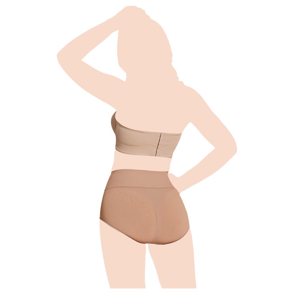 Mums & Bumps - Leonisa High Waisted Brief - Nude 