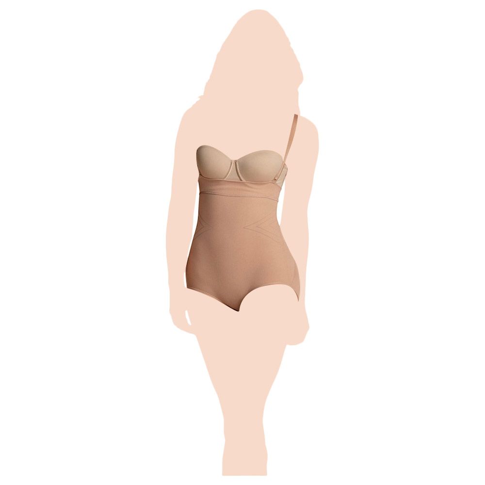 Mums & Bumps - Leonisa Strapless Classic Shaper - Beige