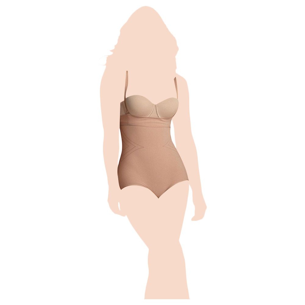 Mums & Bumps - Leonisa Strapless Classic Shaper - Beige