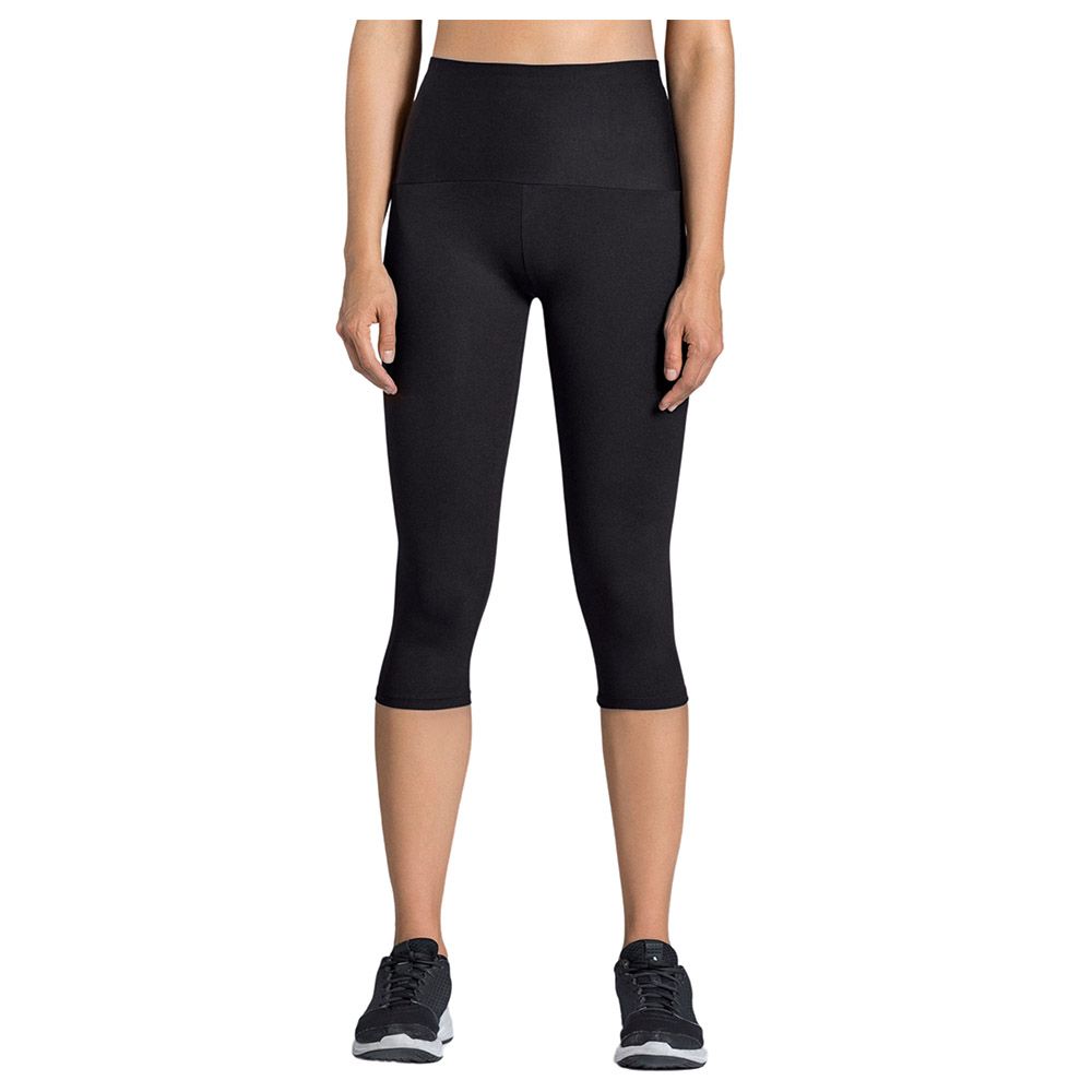 Mums & Bumps - Leonisa High Waisted Capri Leggings - Black