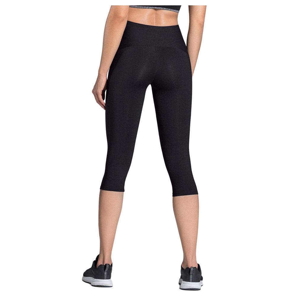 Mums & Bumps - Leonisa High Waisted Capri Leggings - Black